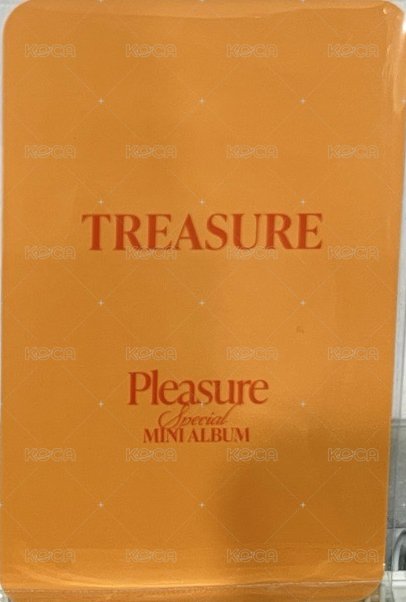 PLEASURE yg 日本A.ver 特典卡  背面