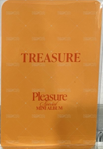 PLEASURE yg 日本A.ver 特典卡  背面