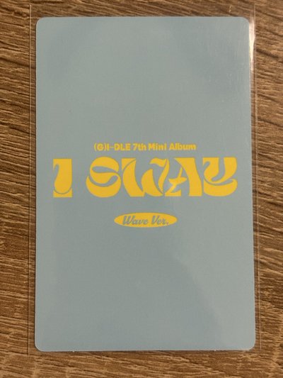 琦I sway 專輯卡 Wave版