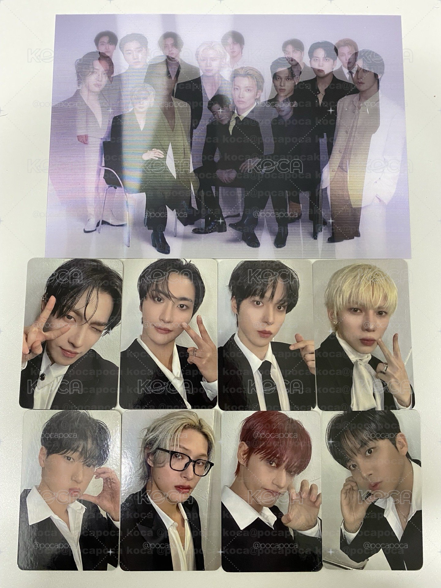 ATEEZ FANMEETING 補償卡 八張一套 