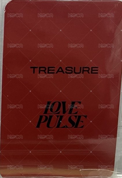 LOVE PULSE   日本A.ver 特典卡  背面