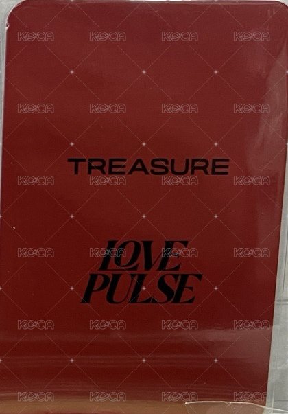 LOVE PULSE   日本A.ver 特典卡  背面