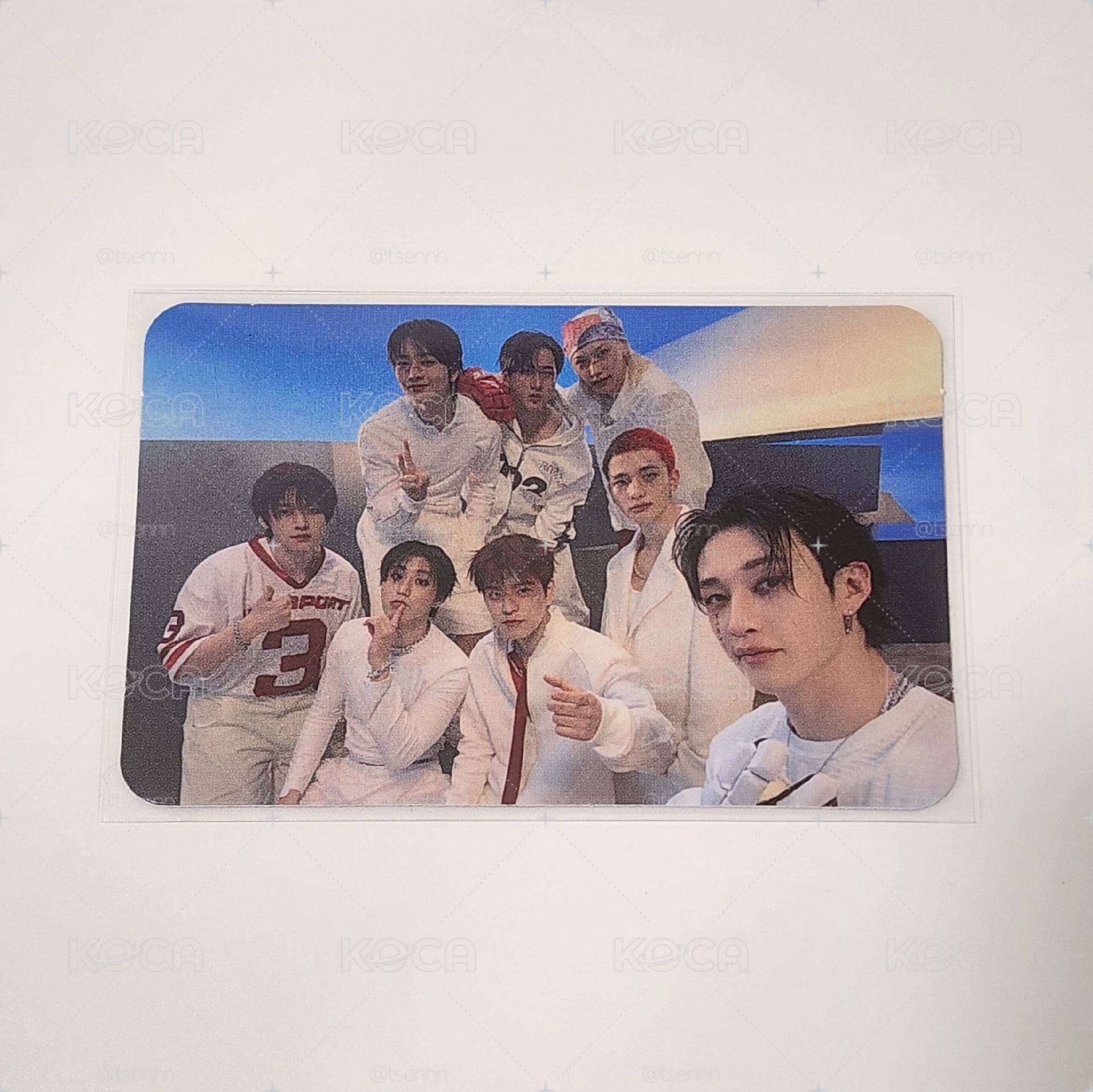 STRAY KIDS KARMA CRYSTAL CLEAR VINYL 團卡