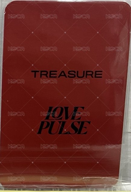 LOVE PULSE   日本A.ver 特典卡  背面