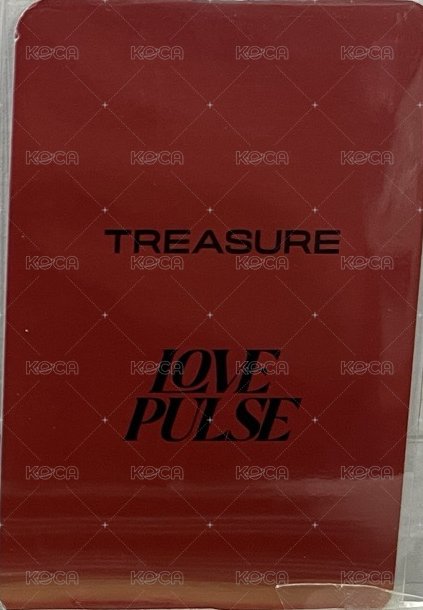 LOVE PULSE   日本A.ver 特典卡  背面