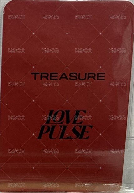 LOVE PULSE   日本A.ver 特典卡  背面
