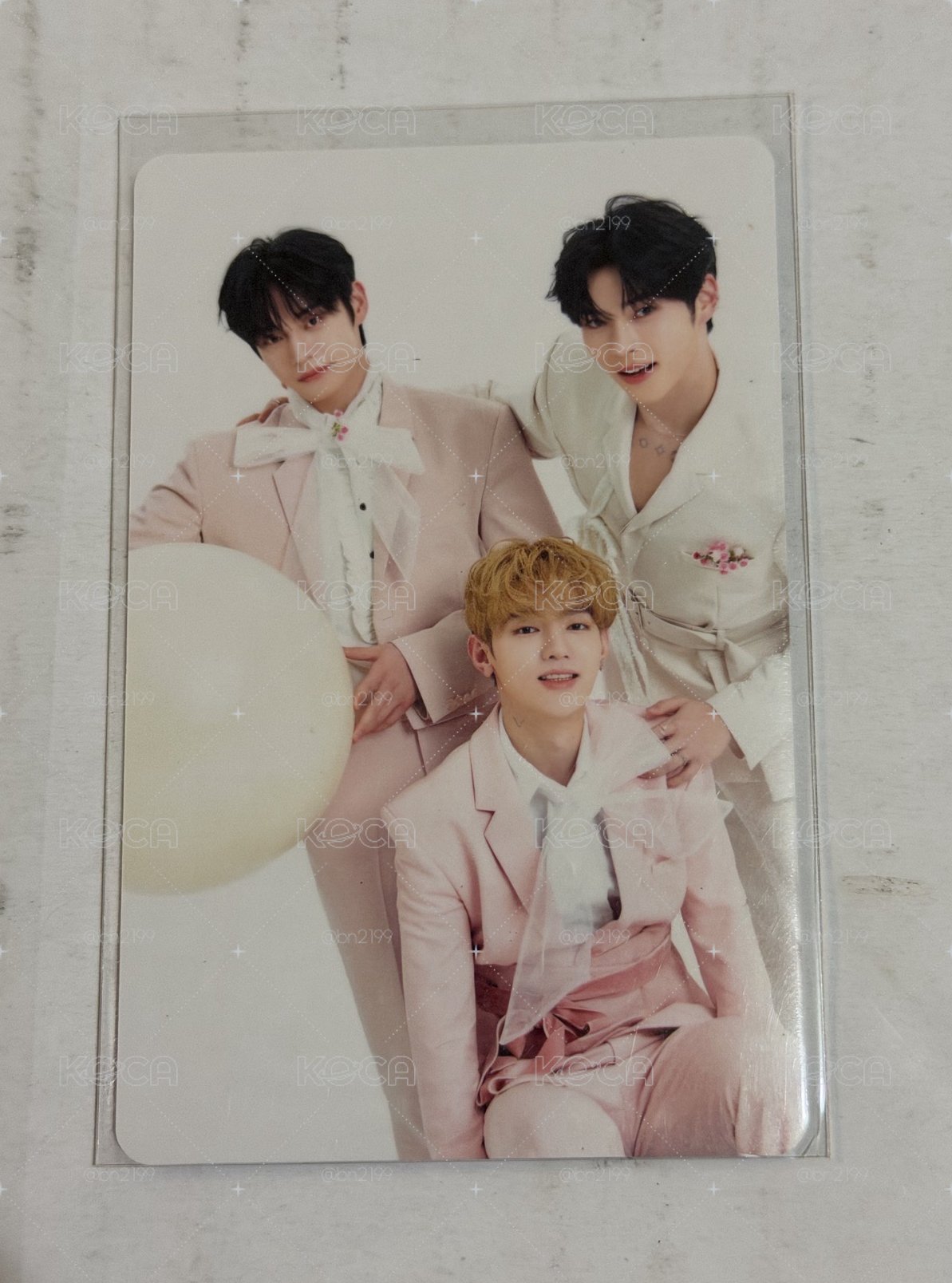 日本fancon 卡包卡 三人卡 章昊 韓彬 地雄