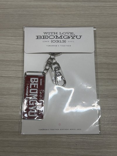 24-25杋圭生日周邊 鑰匙圈組