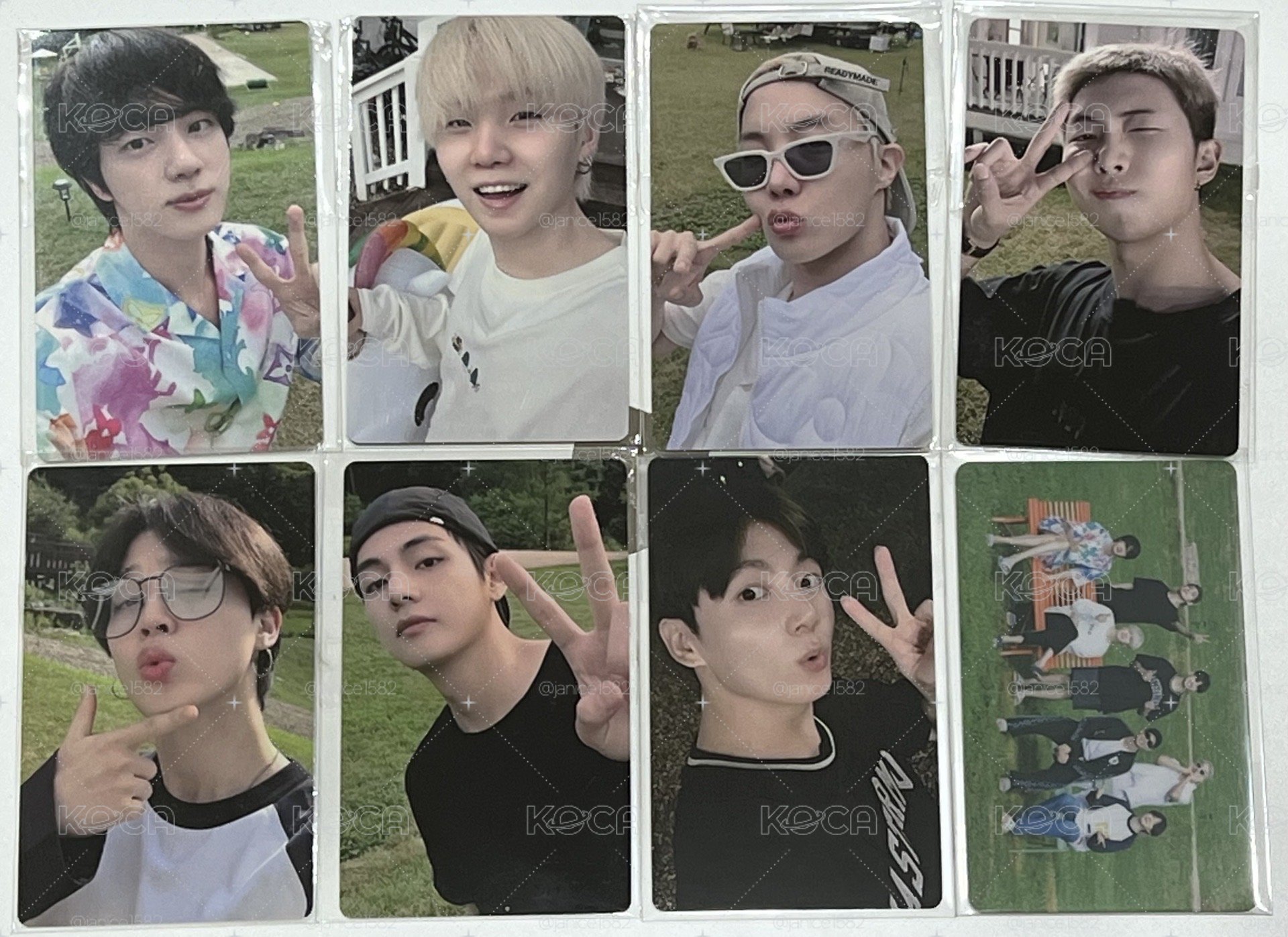 BTS IN THE SOOP 2 特典卡(含透卡)