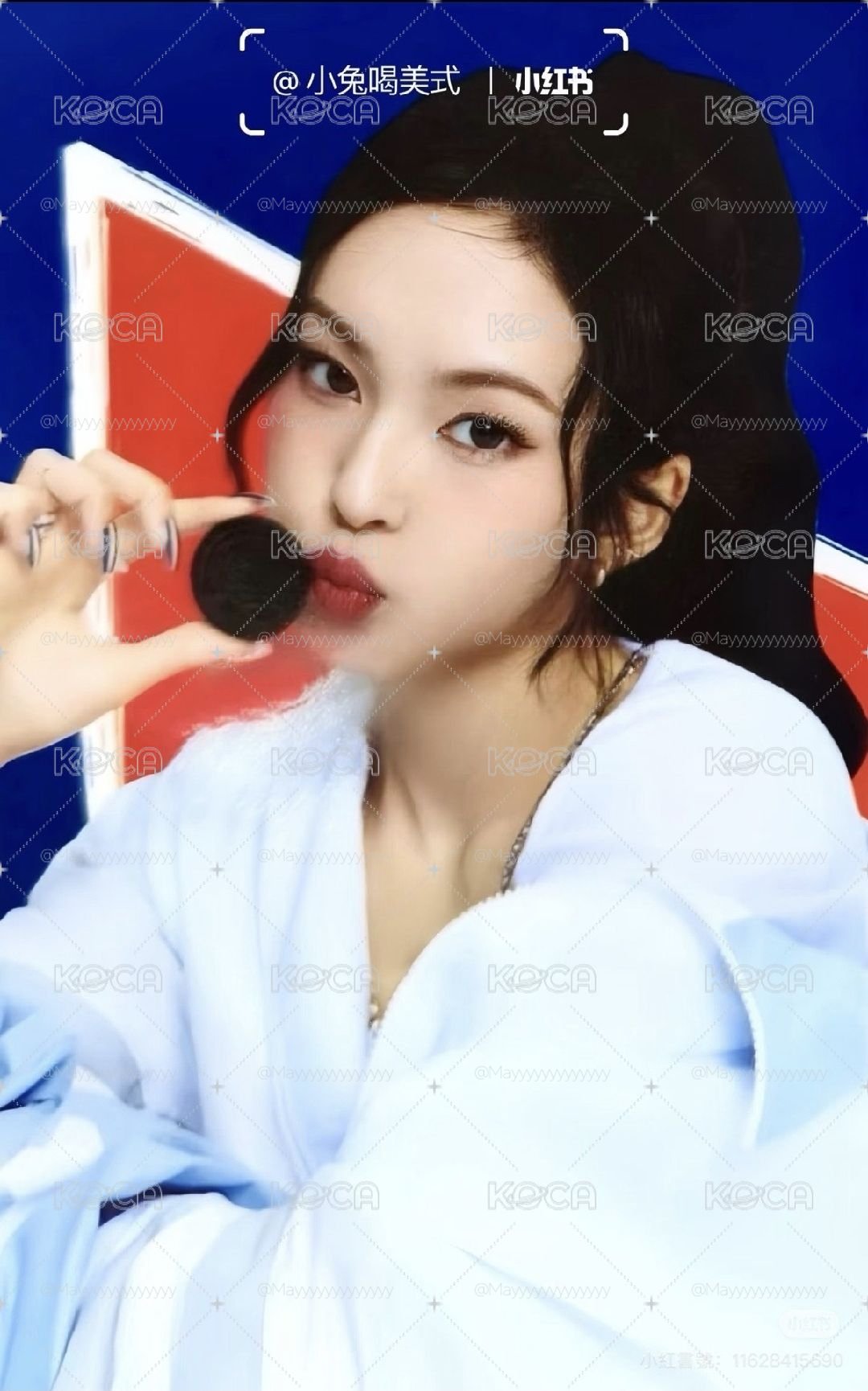 BABYMONSTER x OREO 代言卡 