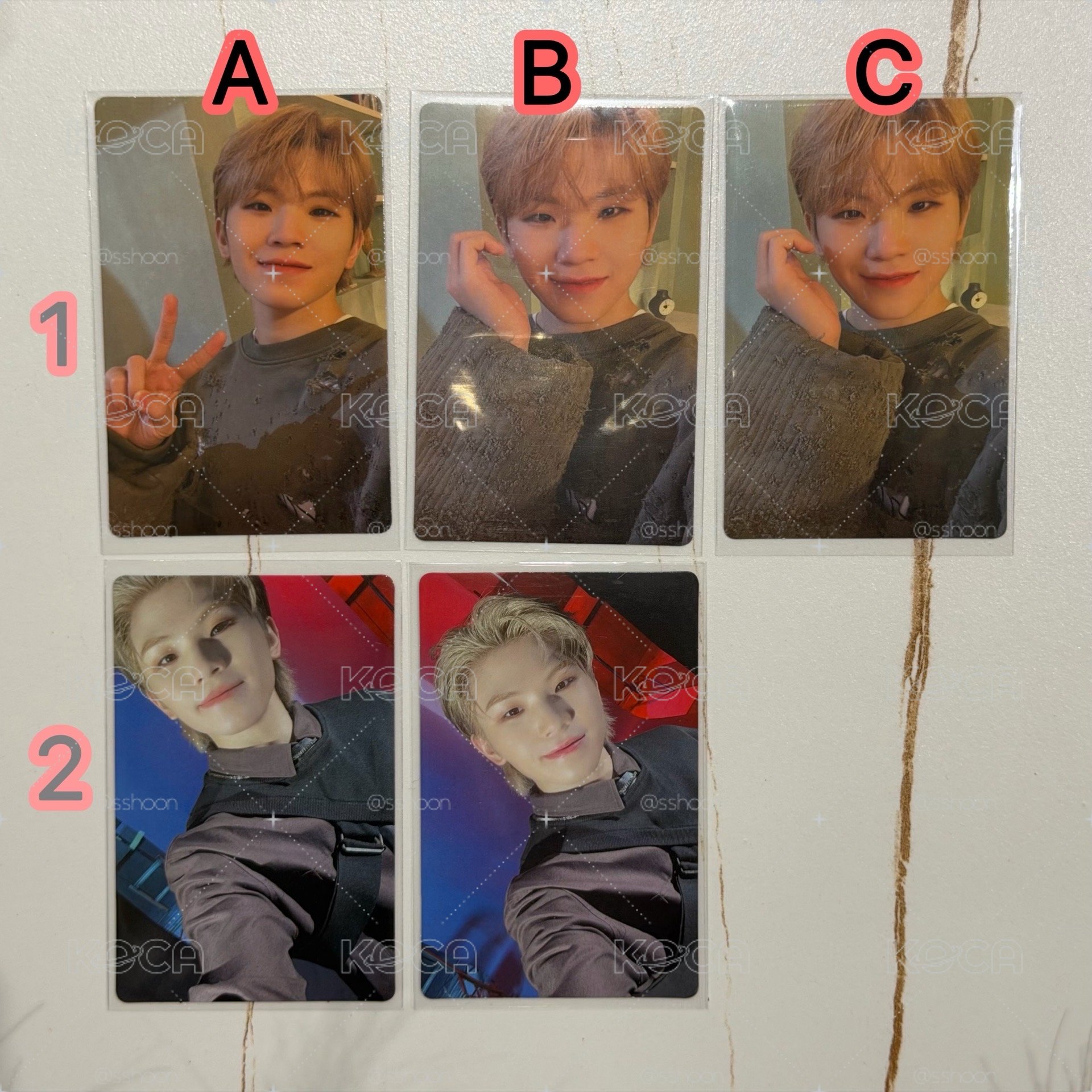 SEVETEEN MINI9克拉盤 WOOZI小盤