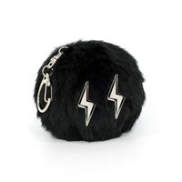 Thunder 鑰匙圈吊飾 MINI DOLL KEYRING Short ver. (BLACK)