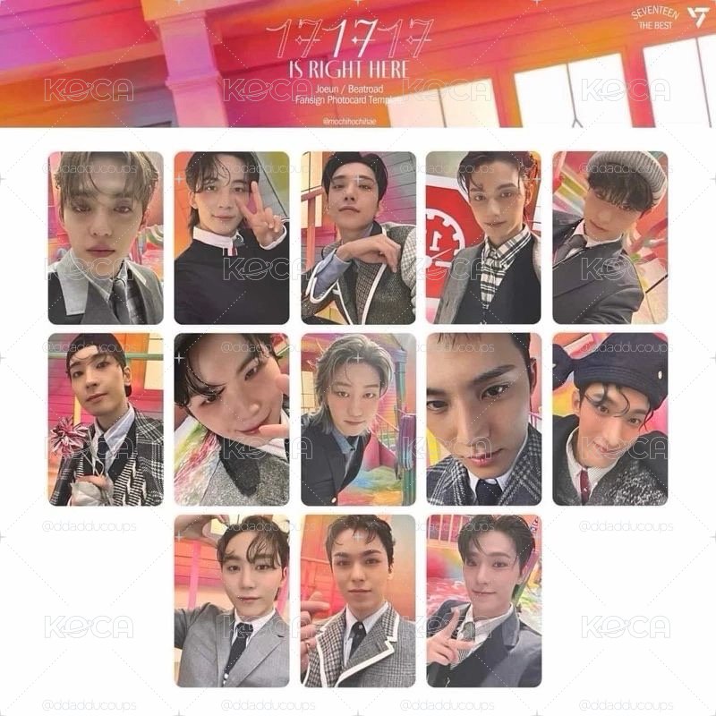 SEVENTEEN 精選專 BR通路簽售卡