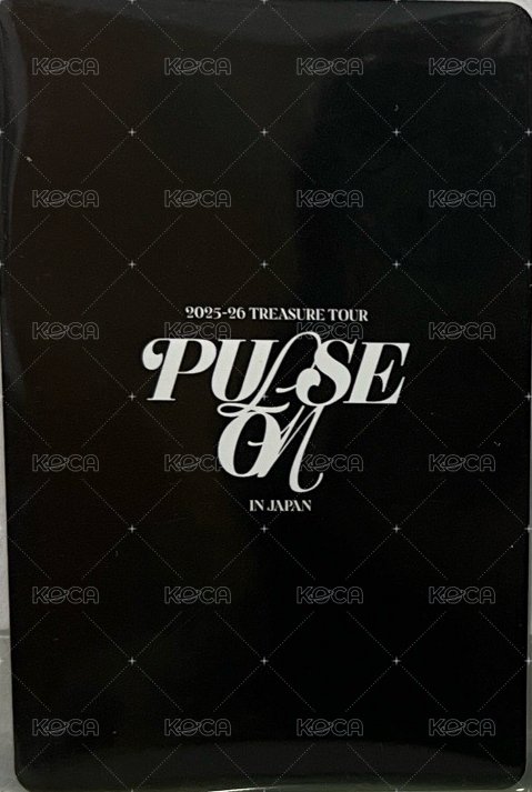 2025-26 TREASURE TOUR [PULSE ON] IN JAPAN   快閃店 8000 滿額卡  背面