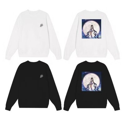 Jennie solo-You&Me 白色大學T(M)