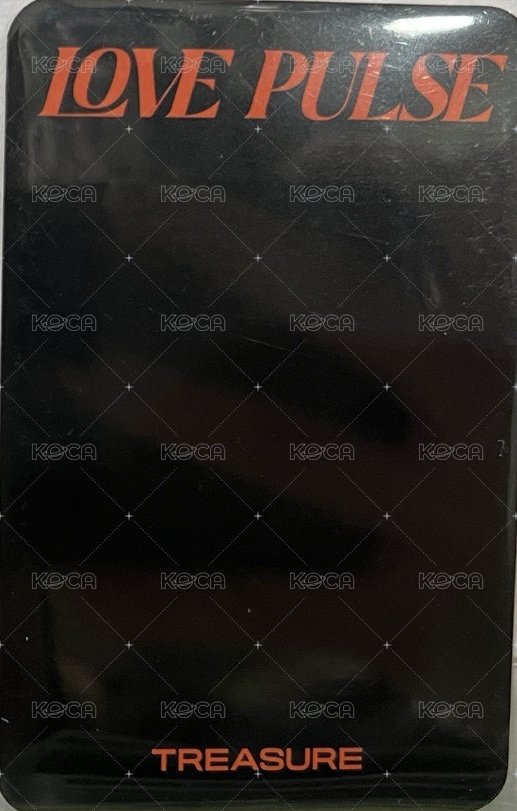 2025-26 TREASURE TOUR [PULSE ON] IN JAPAN   場週單封 特典卡  背面