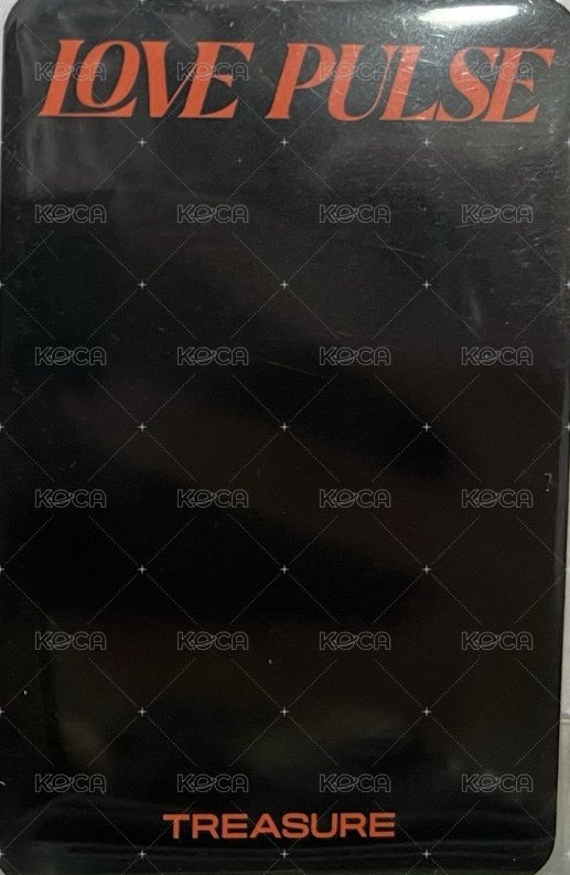 2025-26 TREASURE TOUR [PULSE ON] IN JAPAN   場週單封 特典卡  背面