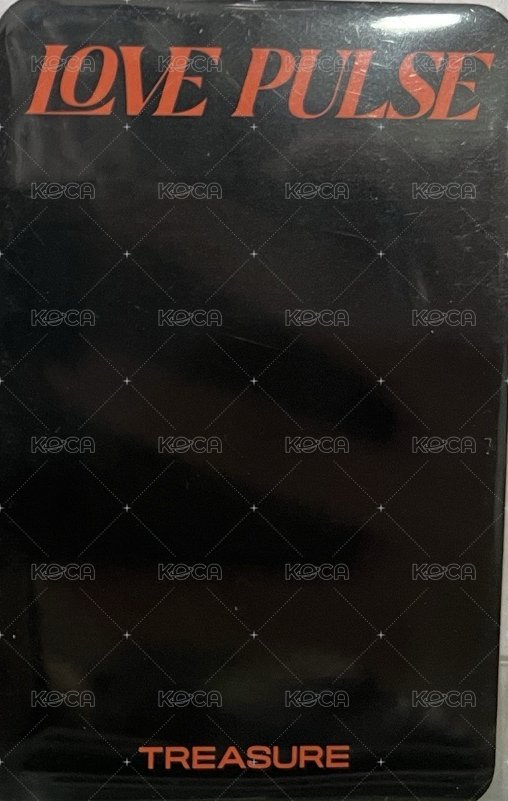 2025-26 TREASURE TOUR [PULSE ON] IN JAPAN   場週單封 特典卡  背面