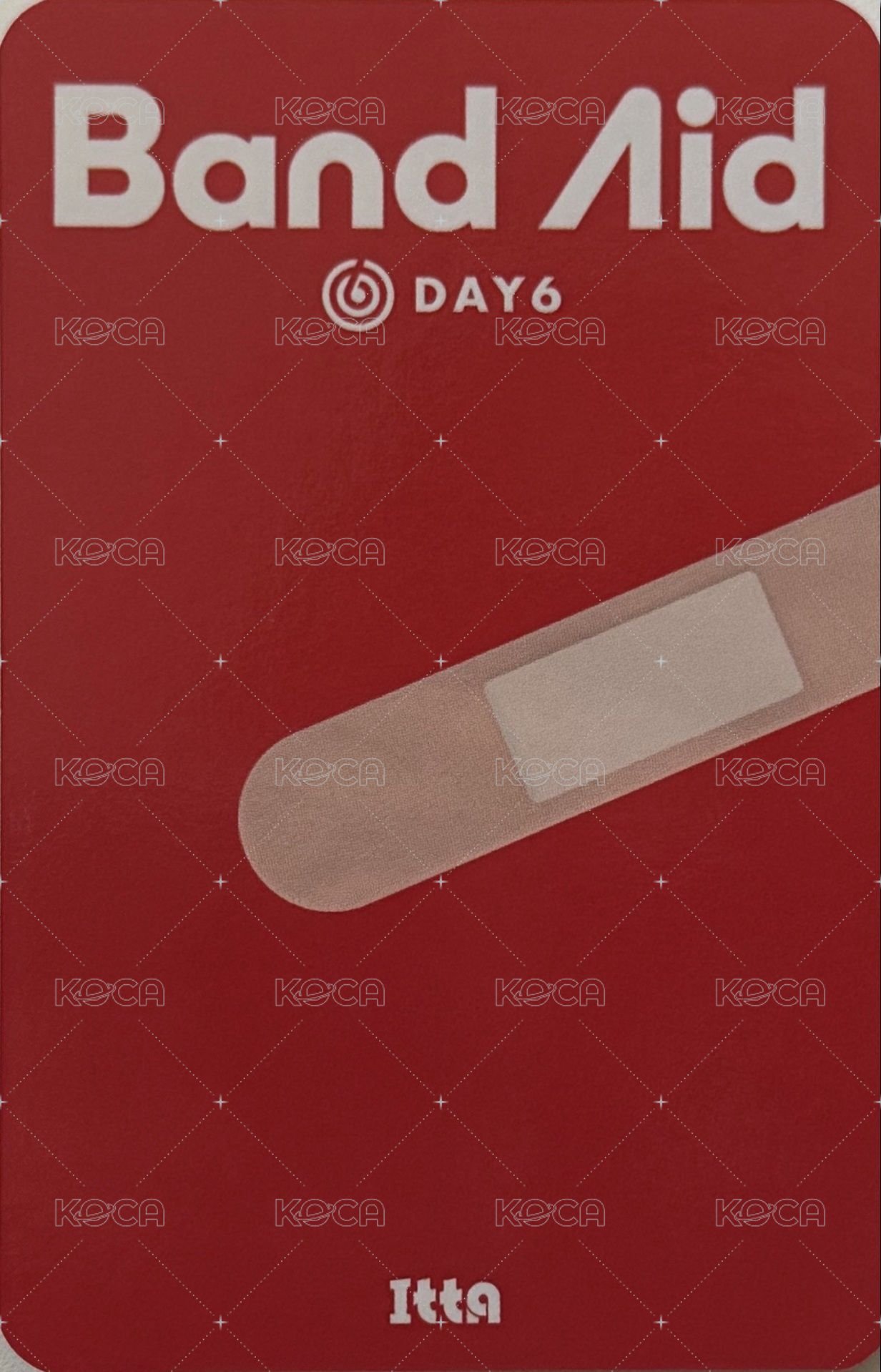 迷九 itta 幸運卡 雙人卡 背面