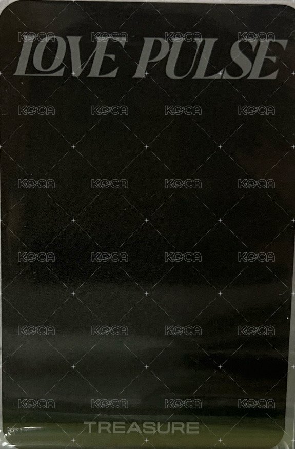 2025-26 TREASURE TOUR [PULSE ON] IN JAPAN   場週TEUME.ver 特典卡  背面