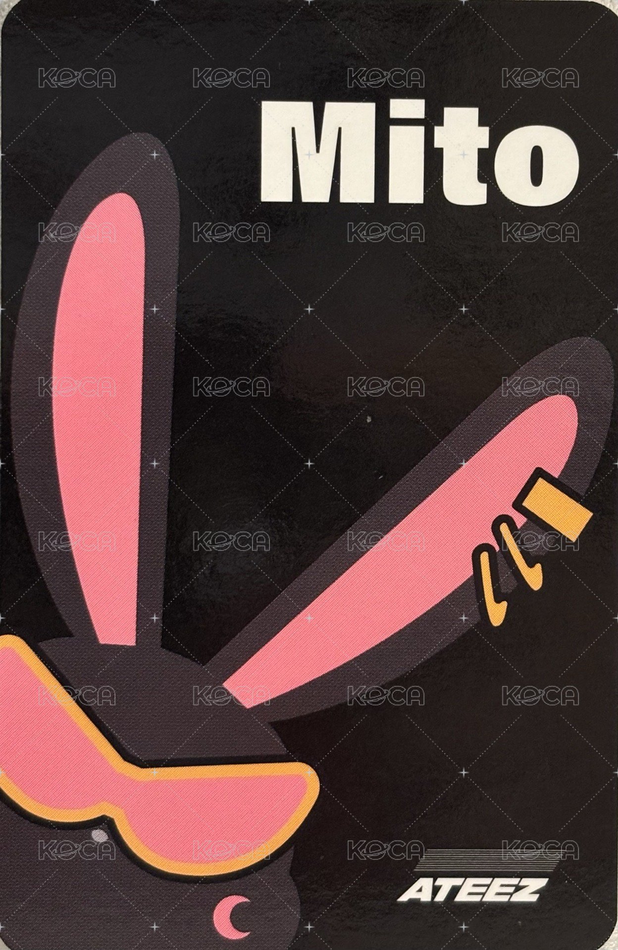 GH1 快閃店 周邊卡 Mito DOLL KEYRING 背面