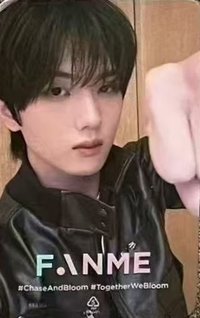 正規五 fanme 簽售卡 