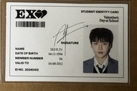 世勳年曆證件照卡