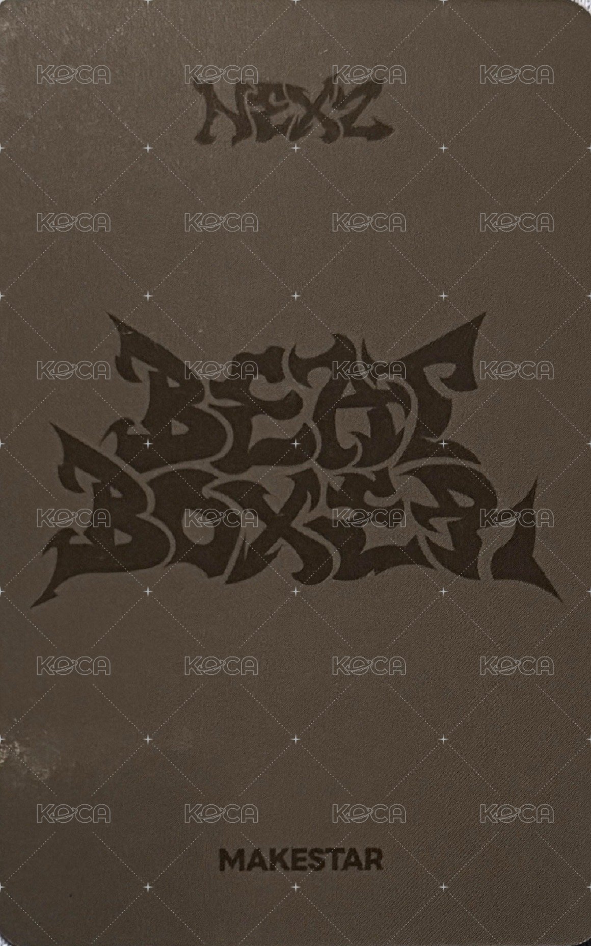 迷三 ms 2.0 簽售卡 牛角扣外套 ver. 背面