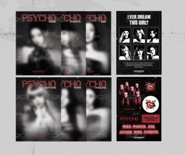 psycho 小海報組