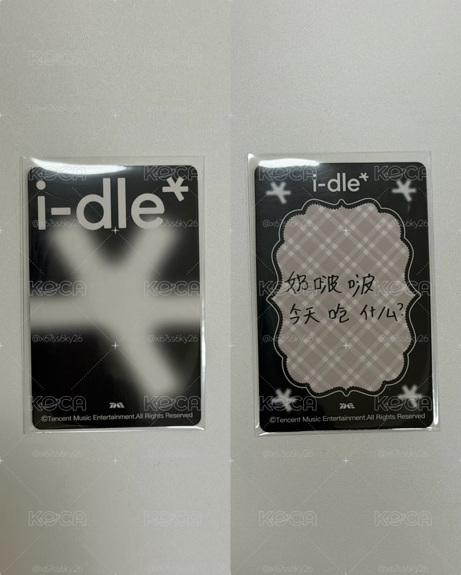 idle 星光卡 米妮3+4星