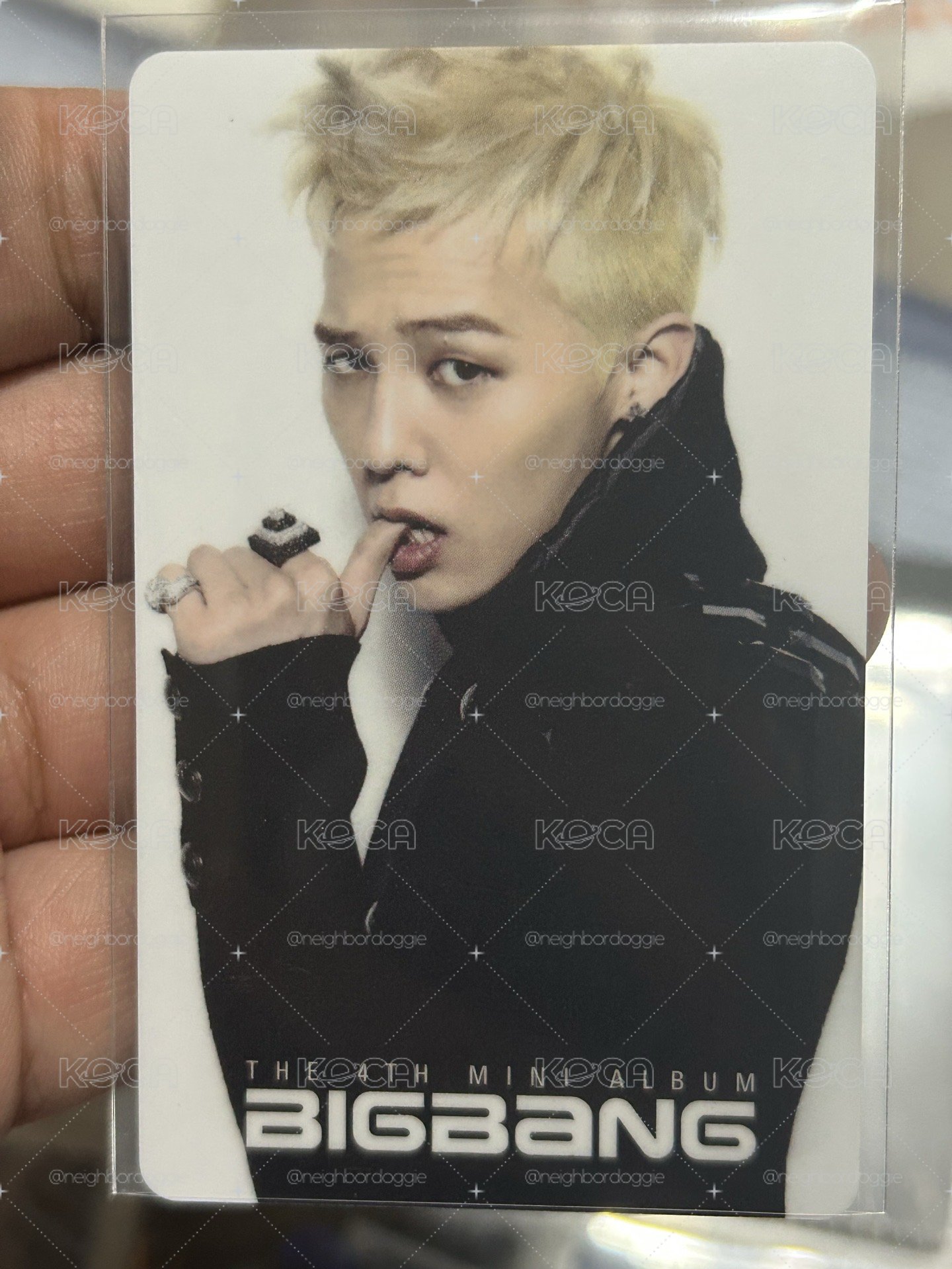 BIGBANG 迷4專卡 GD
