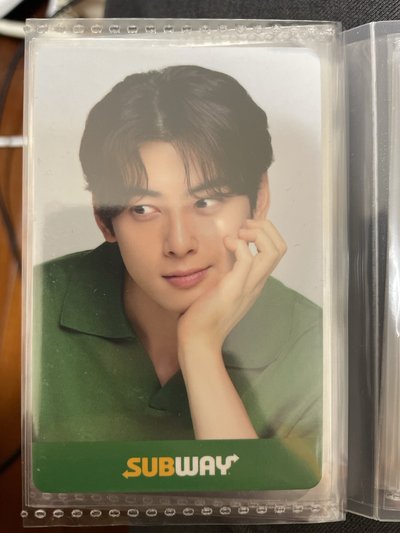 車銀優 Subway代言卡 astro