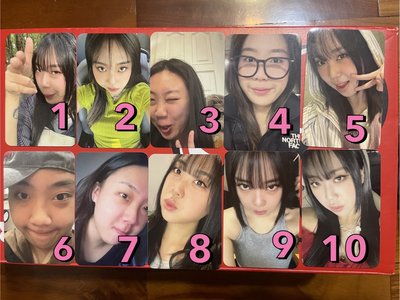 李泳知第一次巡演小卡