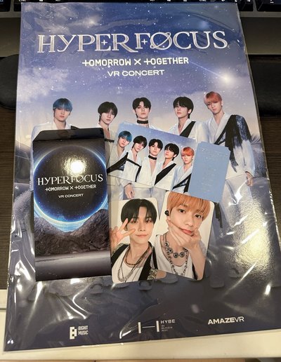 [現貨] TXT HYPERFOCUS VR電影套組 整套