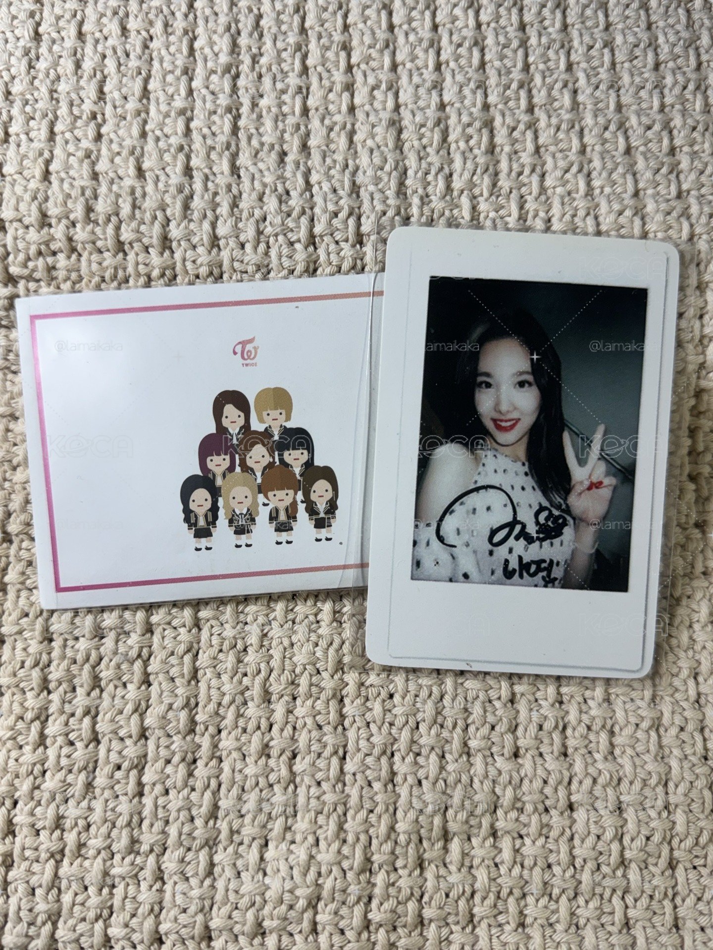 娜璉滿額卡 Pop up store第1弹Nayeon Trucker