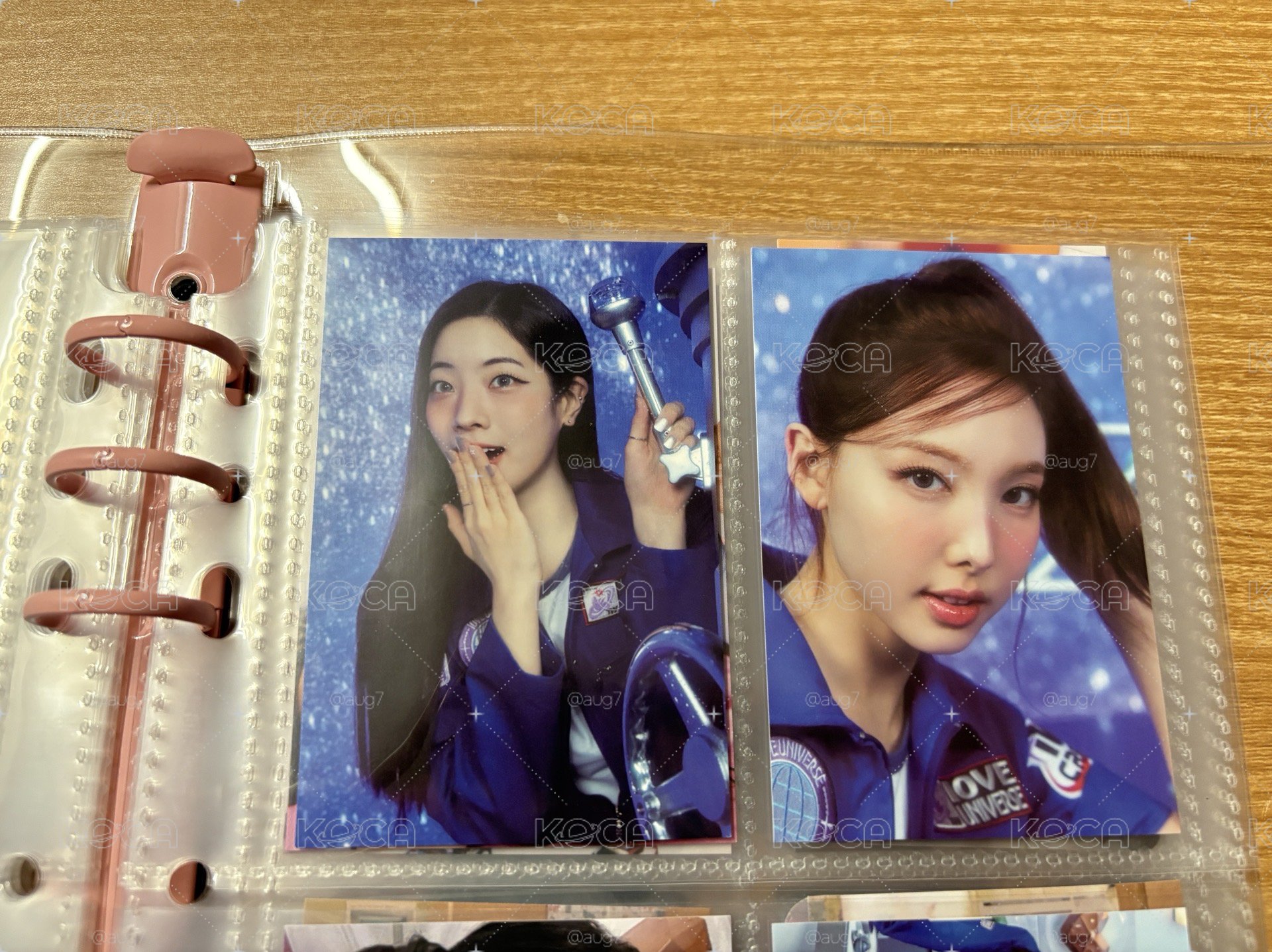 TWICE 十週年小卡（娜、豆）
