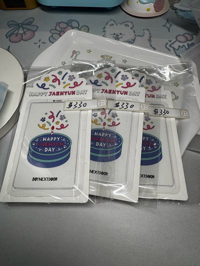 BOYNEXTDOOR 明宰鉉2024生日卡