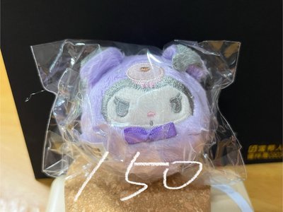 不倒翁玩偶吊飾拿鐵熊-庫洛米