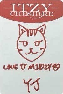 CHESHIRE sw 3.0 簽售卡  背面