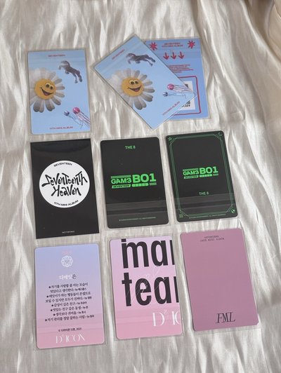 ［SEVENTEEN］八盤 ˗ˏˋ ꒰ ♡ ꒱ ˎˊ˗