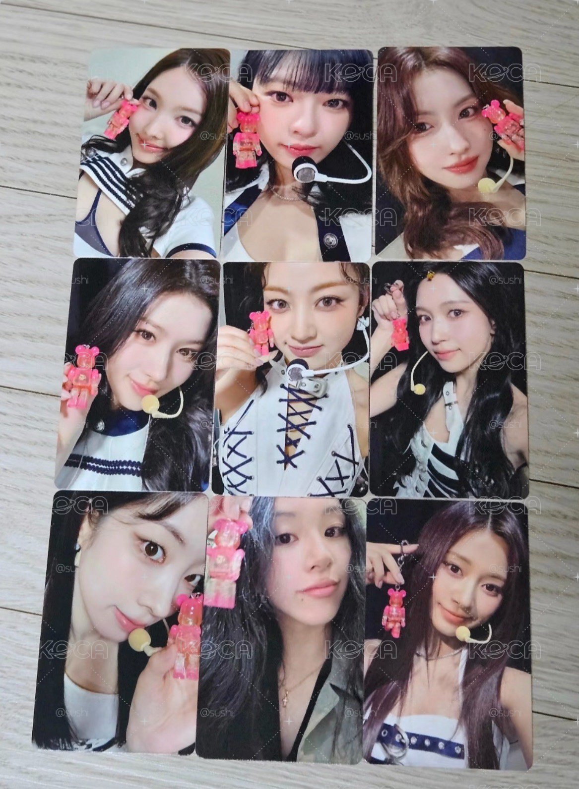TWICE 庫柏力克熊聯名吊飾（含一套小卡）