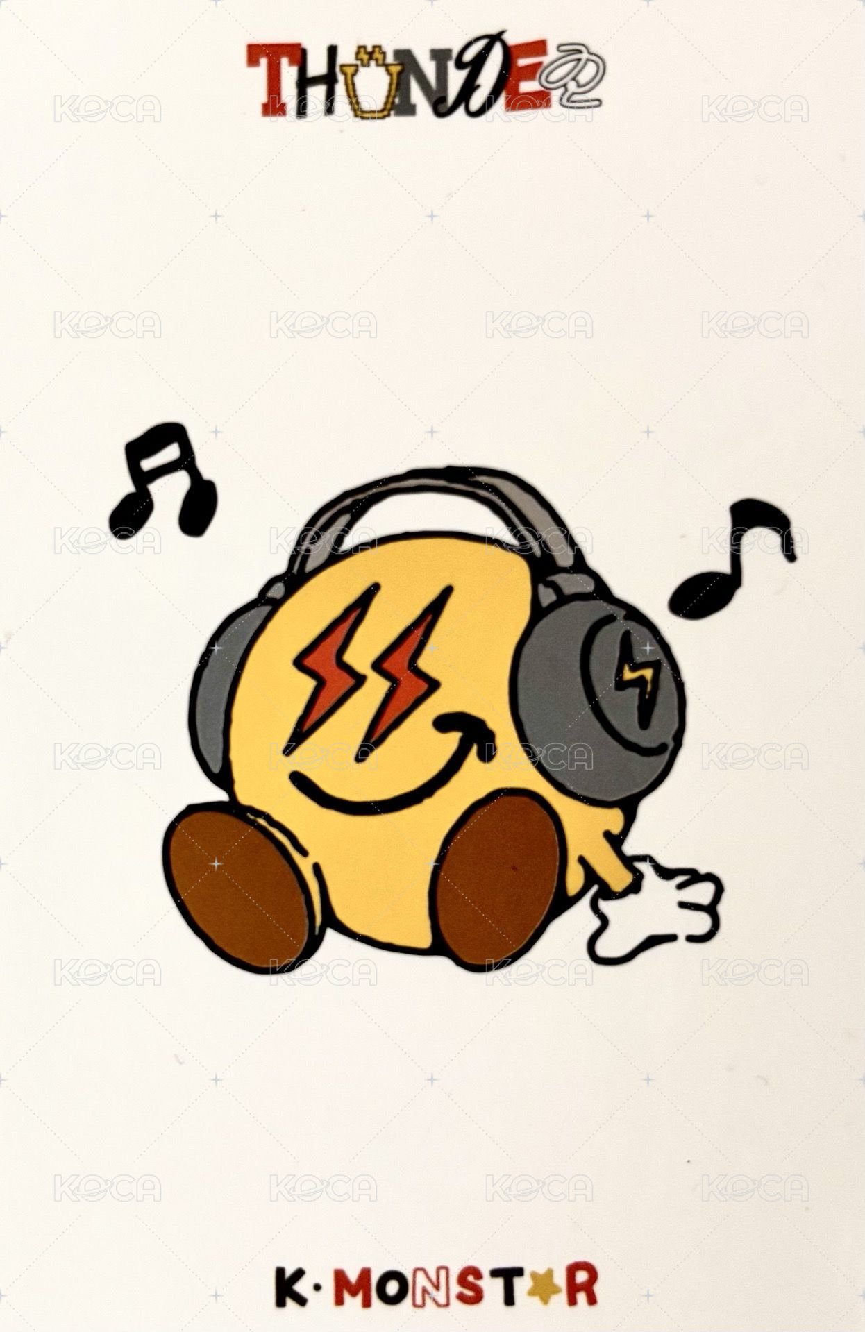 Thunder km 滿額卡 in TAIPEI ver. 背面