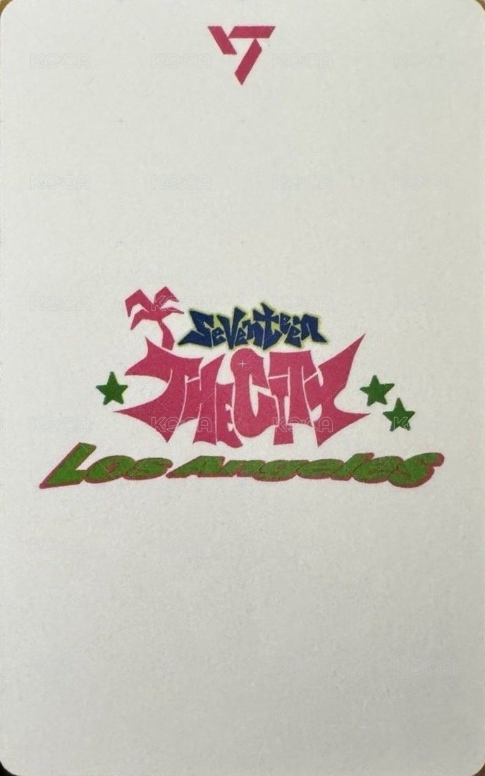 MINI12 入場卡 / 場限卡 LA快閃店 背面