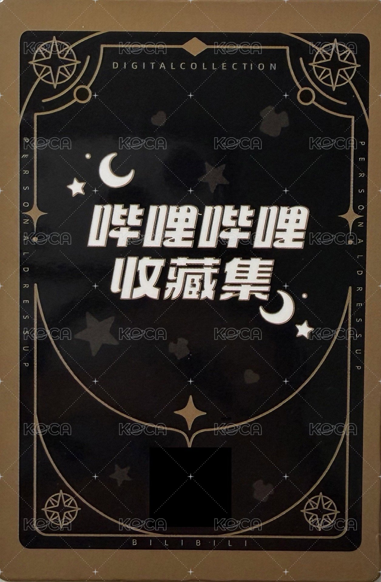 Will   幸運卡 bilibili寄語卡 背面