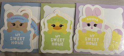 妮莎秀早期古早大貼紙🐻🐥🐰