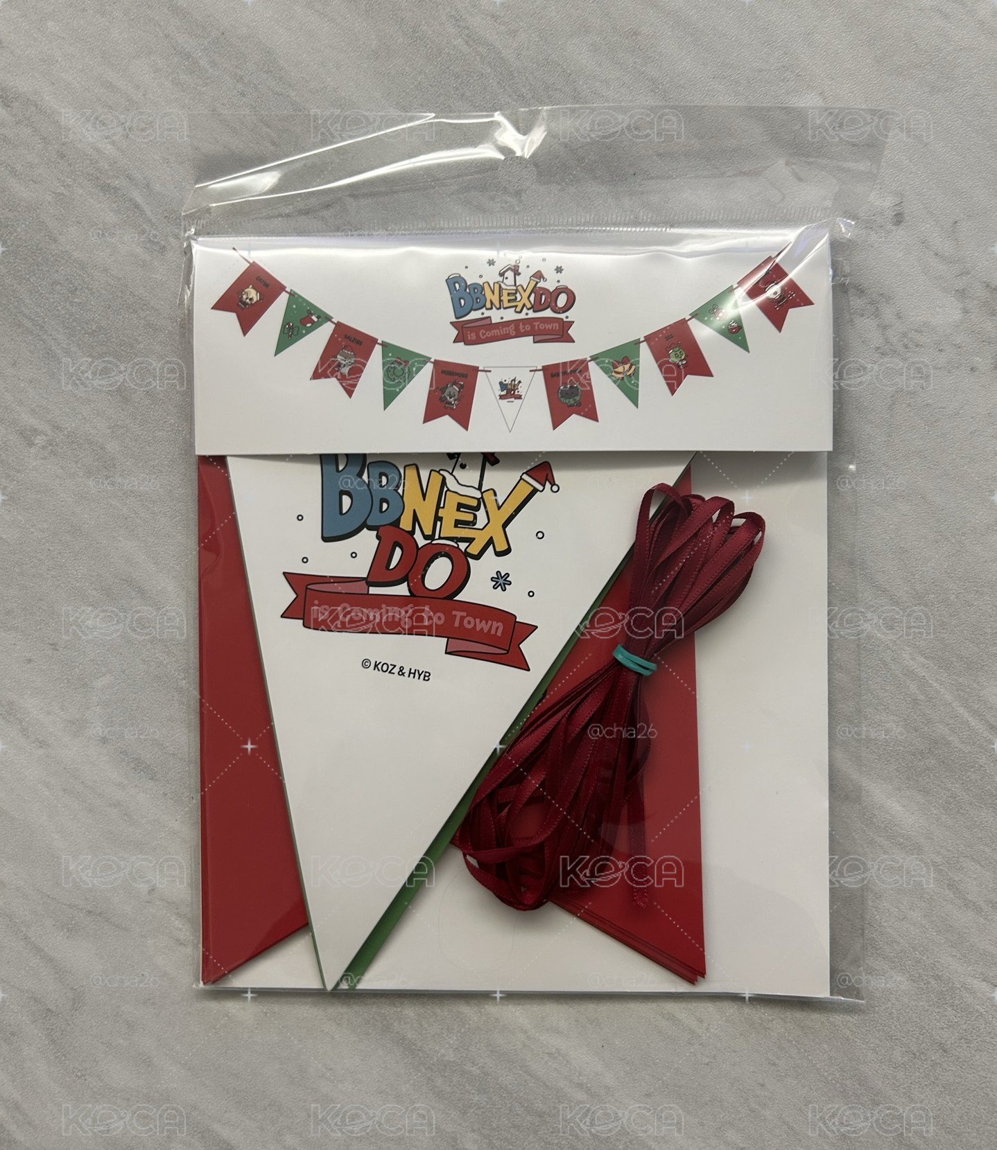 BBNEXDO 聖誕旗子