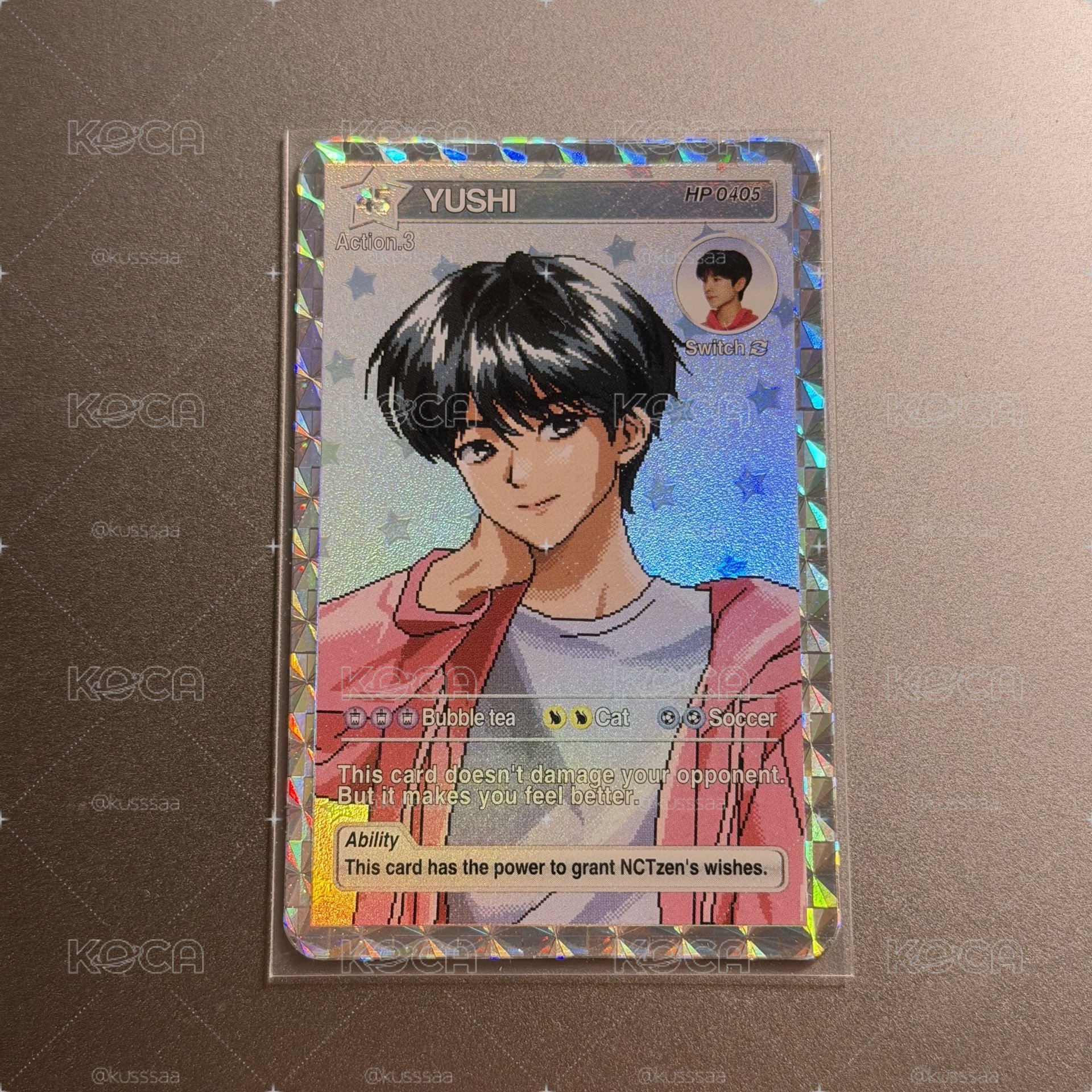 🪽NCT WISH Login Yushi 隨機卡特別銀卡