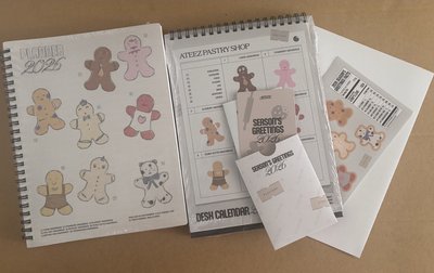 ATEEZ 2026 年曆組