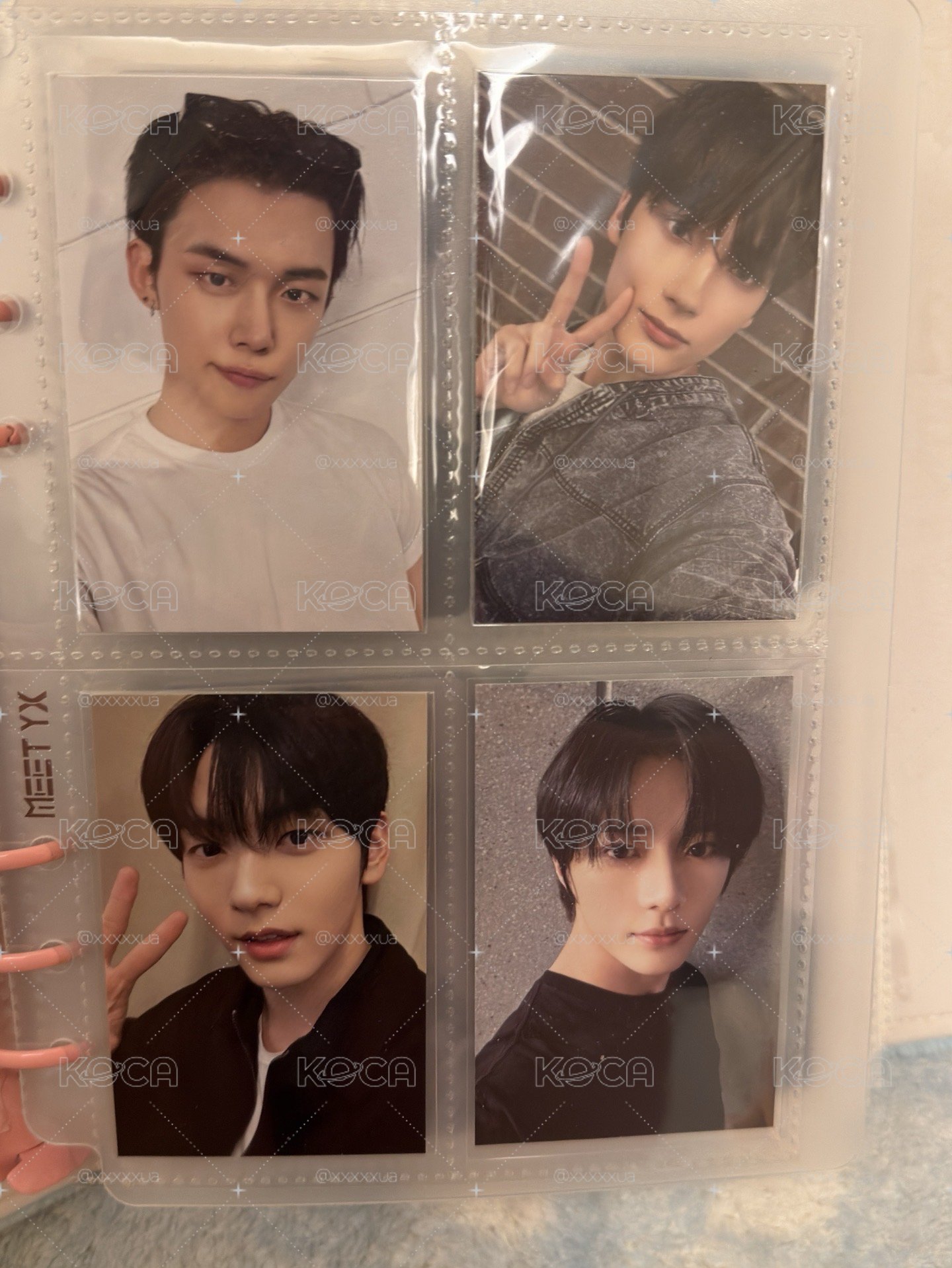 TXT 帥哥滿額卡