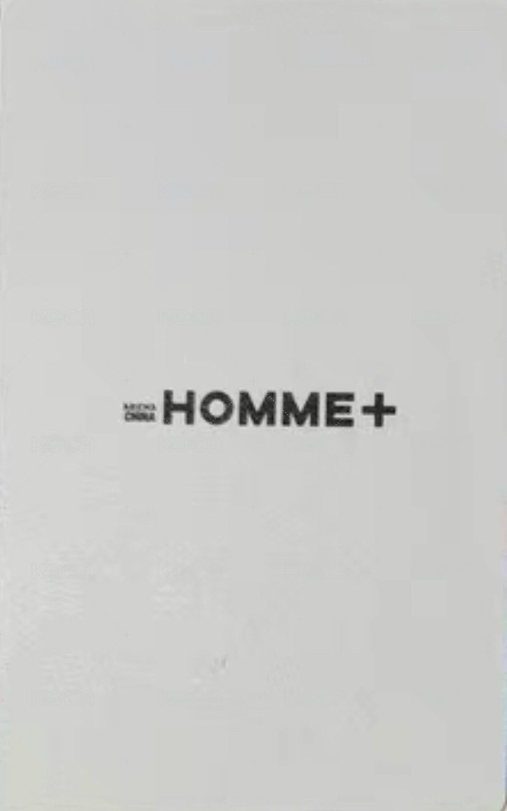 HOMME+ 雜誌卡  背面